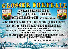der Dorfball und die Filmpremiere vom Dittersbach-Film
