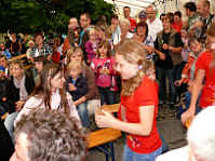 Impressionen aus dem Festzelt 
