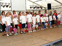Showtanz mit der Funkengarde aus Bernstadt