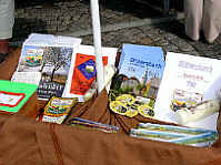 Souvenirs und Andenken on tour mit dem Leiterwagen