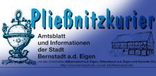 aktuelle Ausgabe vom ''Pließnitzkurier'' - Amtsblatt der Stadt Bernstadt auf dem Eigen und seinen Ortschaften