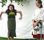 das ''open-air-Theater'' der Hillerschen Villa im Propsteigarten vom Kloster St. Marienthal