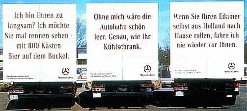 3 Weisheiten zum Nachdenken �ber die Notwendigkeit vom Lkw