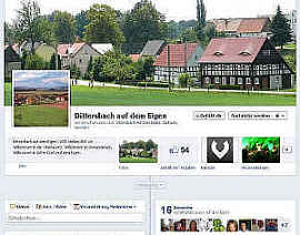 Dittersbach auf dem Eigen ist auch bei Facebook